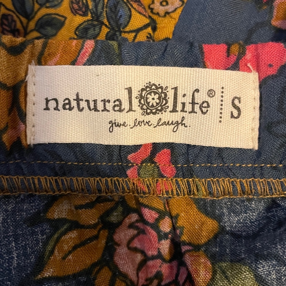 🌙NATURAL LIFE Camille Maxi Skirt - Riviera Batik Blue🌙 - Picture 5 of 5